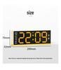 Large LED Multifunctional Electronic Clock with Special Ambient Light for Living Room