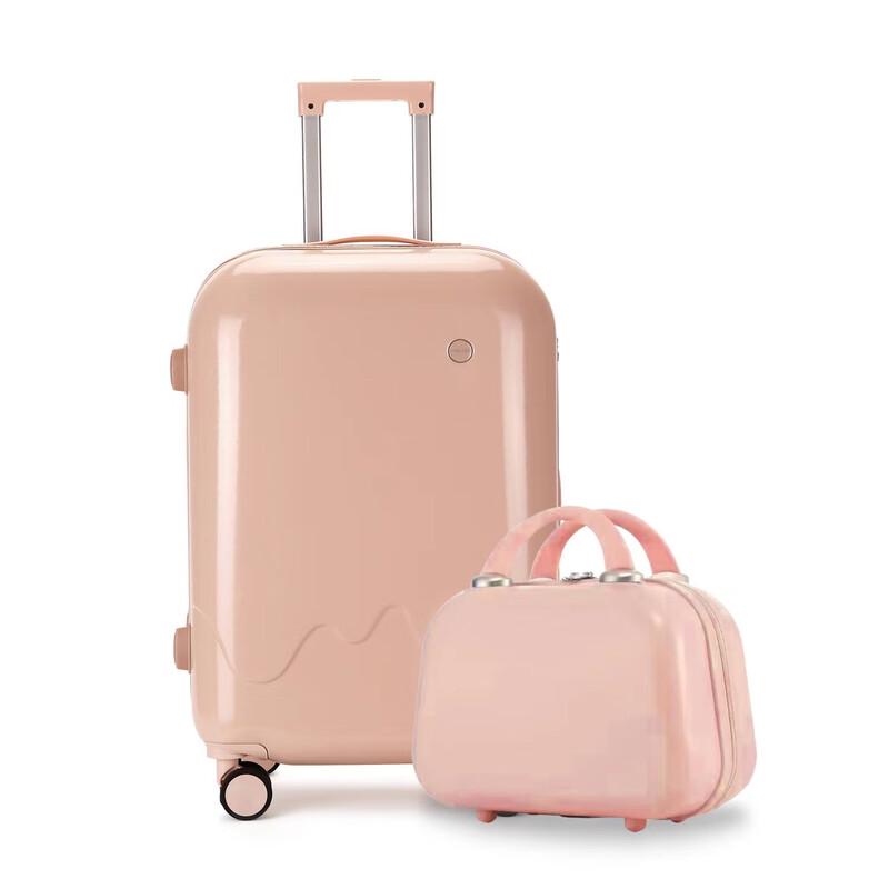 OEING Ice Cream Style Nested Luggage Set 22 inch