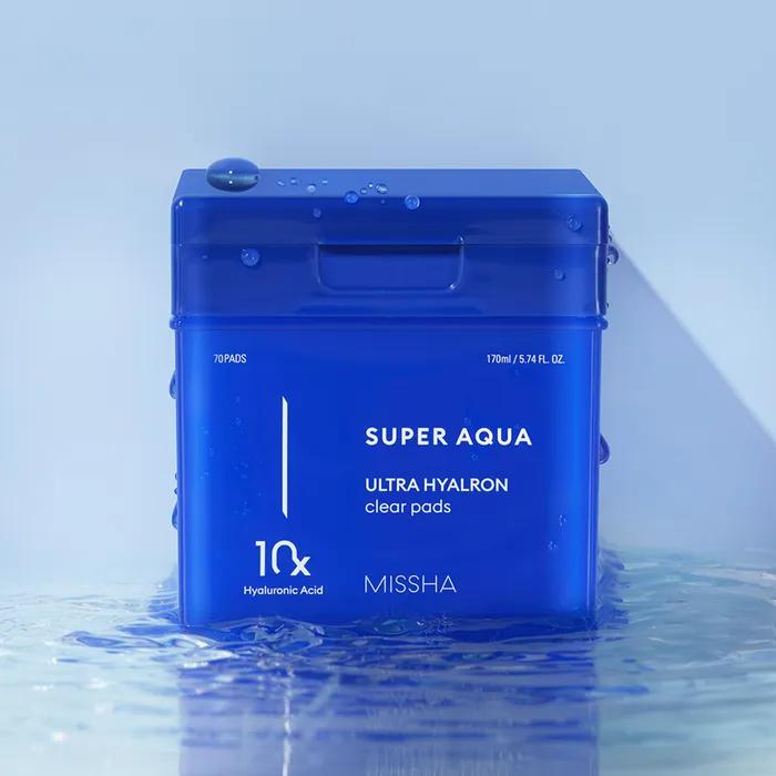 

[MISHA] Super Aqua Ultra Hyalon Clear Pad 170 мл / 70 шт.