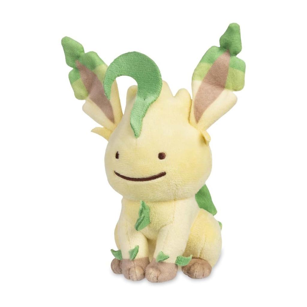 Pokemon Center Ditto As Leafeon Plush Toy