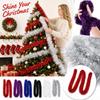 Christmas Streamers Ribbon 2m Multicolor Party Decorations for Holiday Celebration