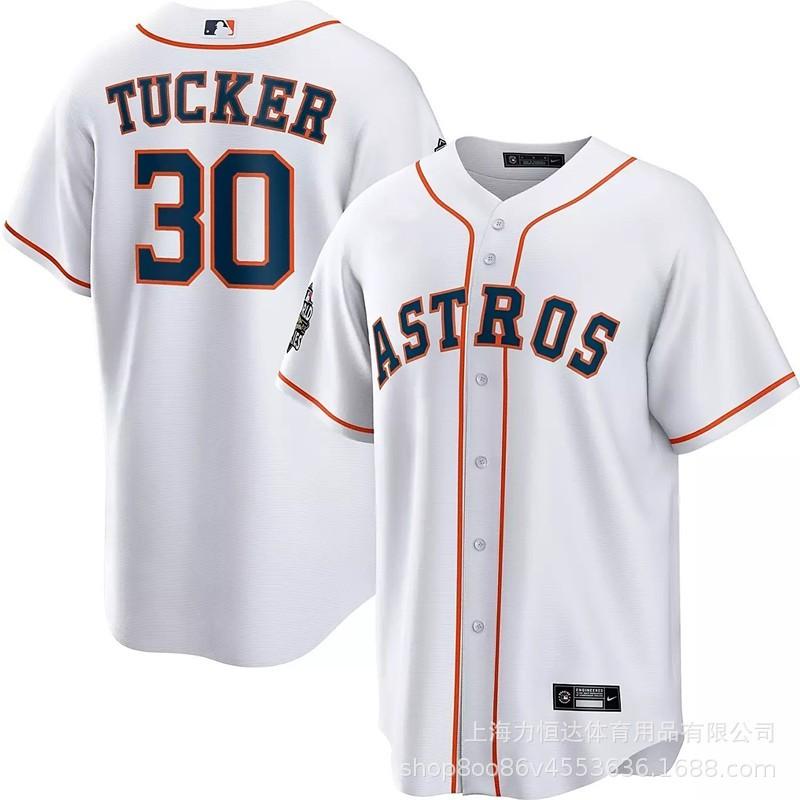 Houston Astros 27 Altuve Baseball Jersey Team Sports Uniform Men Women All Season Wear