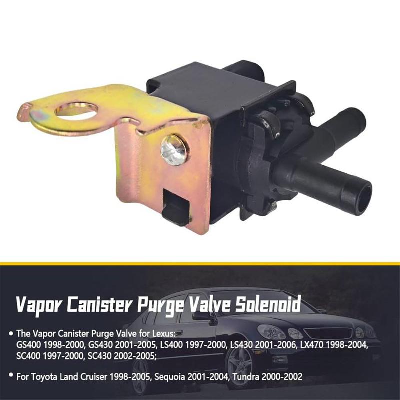 25860-50100 Válvula de conmutación de vacío del solenoide de purga del canister de vapor Para Toyota Land Cruiser Sequoia Tundra Lexus Ls430 Lx470 Sc430