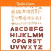 Quebra-Cabeça de Alfabeto de Madeira Para Crianças Brinquedo Educacional Com Construção de Palavras e Blocos de Números