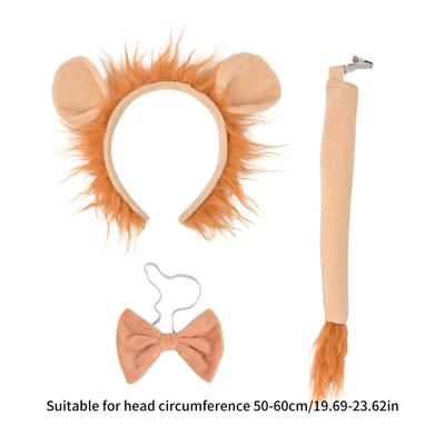 Halloween Lion Costumes for Kids Toddlers Animal Costume Cosplay Accessories