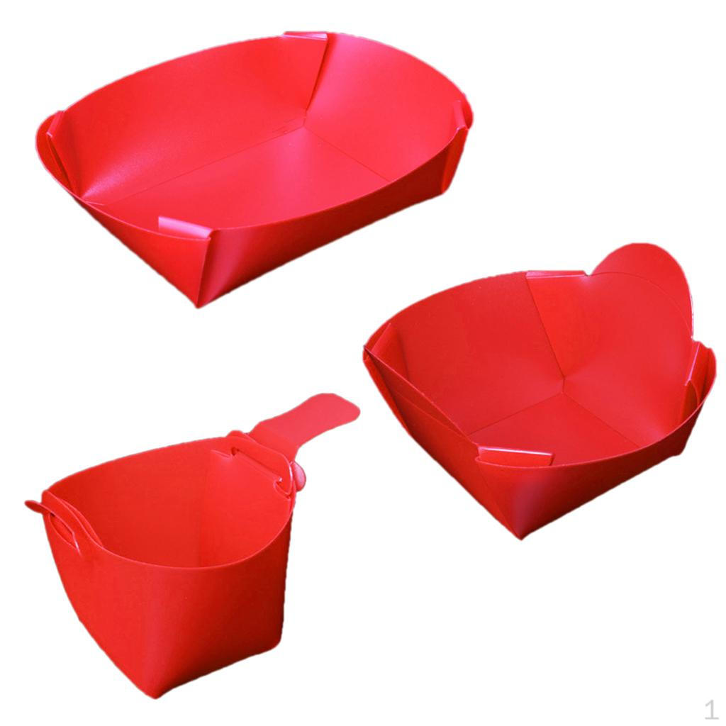 

1050ml / 650ml 350ml Plastic Collapsible Portable Camping Tableware Kit Folding Plate Bowl Cup