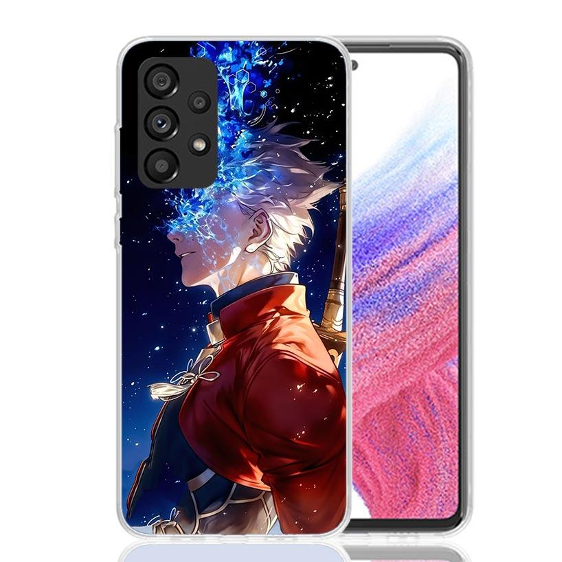 Fate Zero Stay Night Archer Phone Case For Samsung Galaxy A17 A16 A14 A15 A13 A57 A56 A54 A55 A53 A37 A36 A34 A35 A33 A26 A24 A2