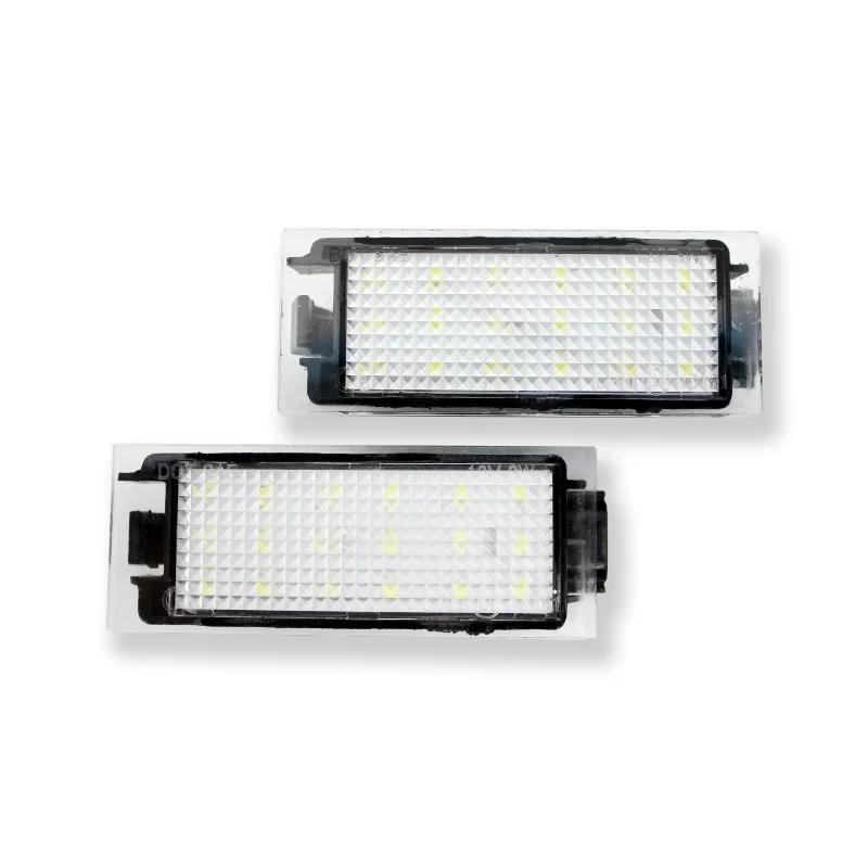 LED Car License Number Plate Light for Renault Megane 3 Clio Laguna 2 Megane 3 Twingo Master Vel Satis Lamp Car Products