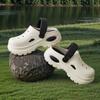Summer Thick-soled Non-slip Hole Shoes, New EVA Outer Wear Breathable Beach Bag Head Cool Slippers