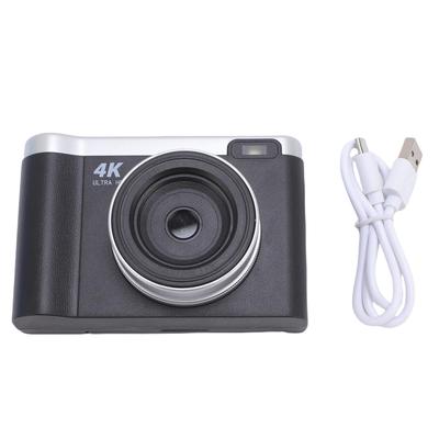 1080P 12MP Digital Camera Auto Focus Vlog Camera with 2.8 Inch 180 Degree Flip Screen 8X Digital Zoom Anti Shake for
