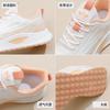 Autumn women's shoes student running sneakers women's, platform casual shoes ins breathable fly-woven women's shoes