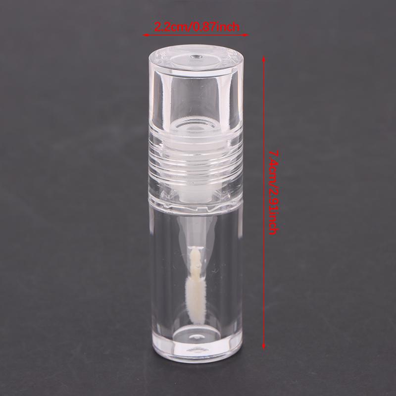 4 ml Mini Puste Przezroczyste Tubki na Błyszczyk do Ust DIY Plastikowa Tubka na Balsam do Ust Próbka Szminki Pojemnik Kosmetyczny Butelka Podróżna