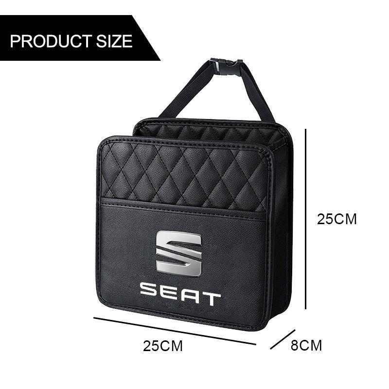 Auto Aufbewahrung Hängebeutel Rücksitz Rückenlehnentasche Für SEAT Leon MK1 MK2 MK3 5F Ibiza 6L 6J Altea Arona Tarraco Cupra Cordoba