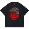 230 Gsm 100% Cotton Heavy Metal T-Shirt  Rock Band Popular Music Print Unisex Heavy Cotton T Shirt