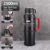 Large Capacity Outdoor Thermos 316 Stainless Steel Portable Warm Kettle for Car or Student Use