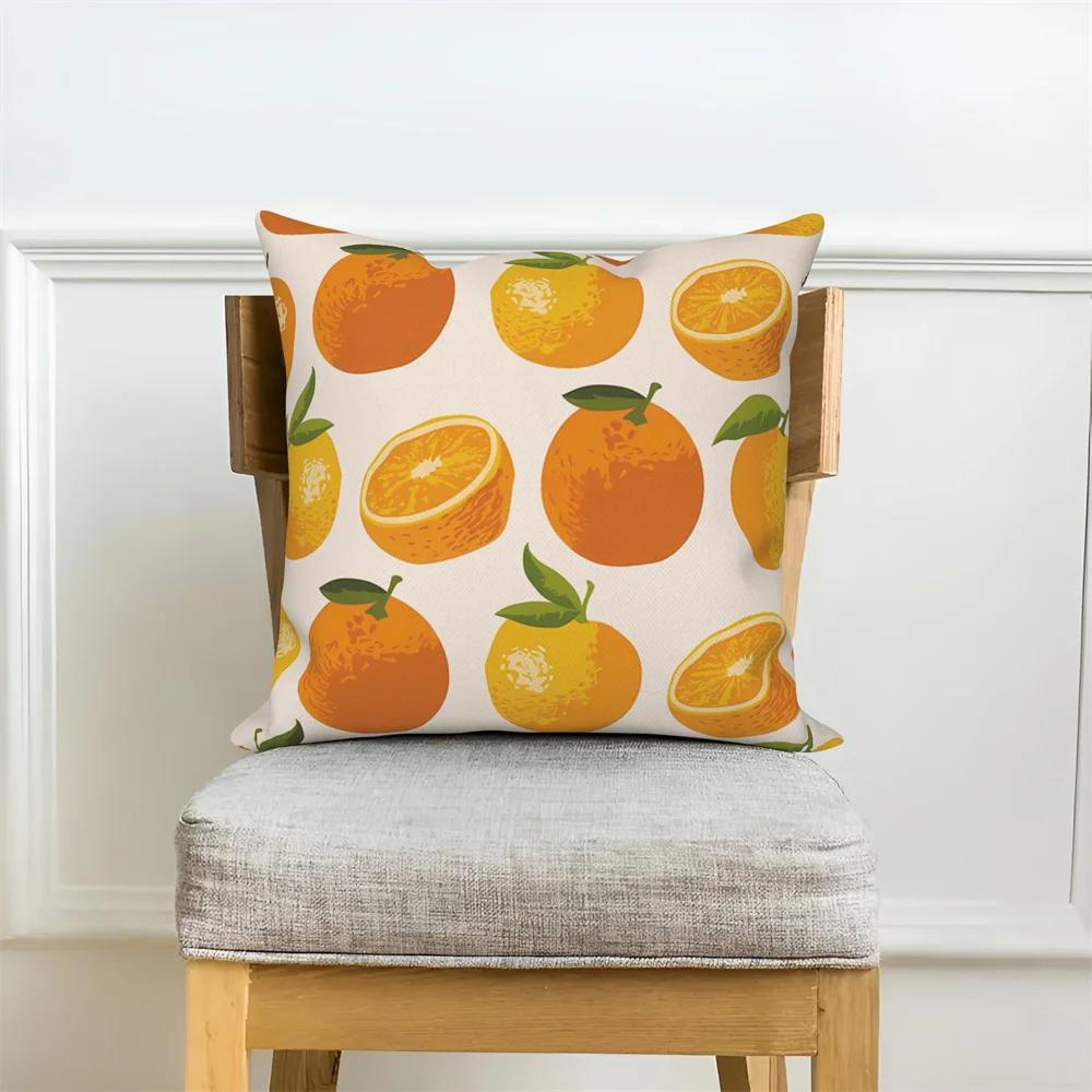 

Наволочка с фруктовым принтом, летний домашний декор, наволочка для дивана, автомобиля, пледы 16x16Inch