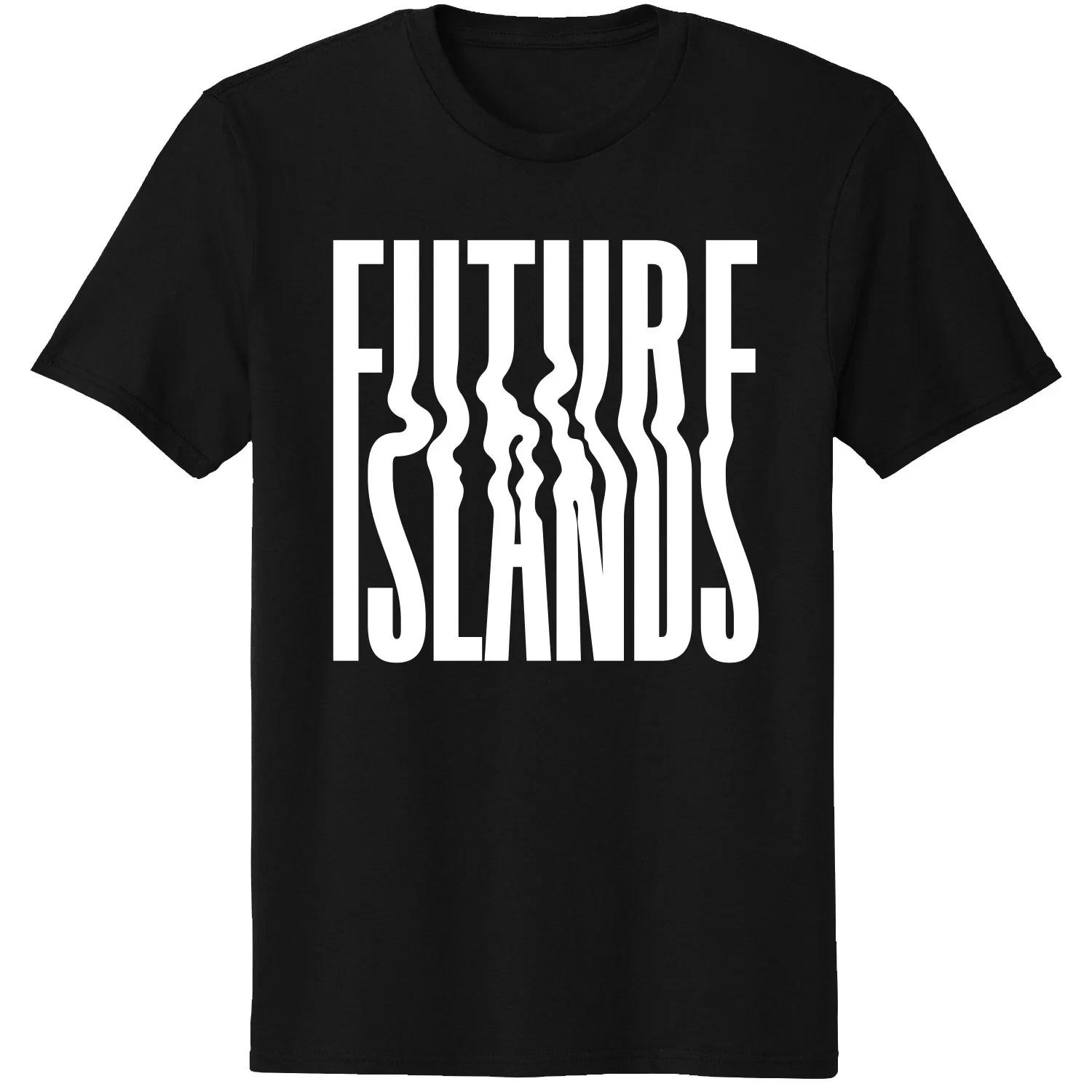 NEW! Future Islands LOGO Black Cotton Shirt Full size S-5XL L23 L