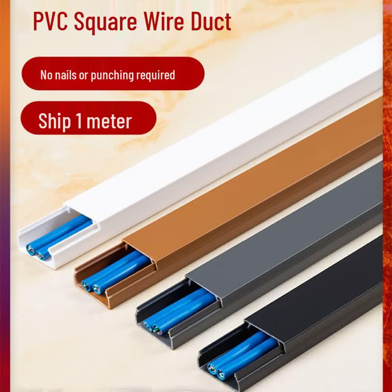 PVC Square Cable Management Trunking