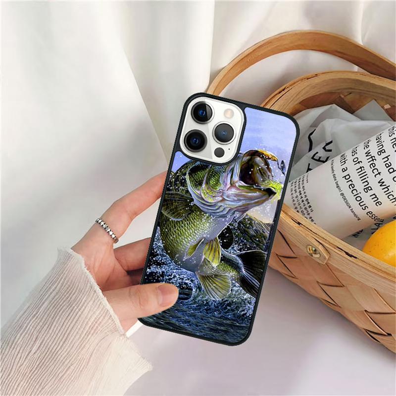 Fishing Baits Lures Hook Tackle Mobile Celular Phone Cases for iPhone 17 Air 16 16e 15 Plus for Apple 13 14 11 12 Pro Max fundas