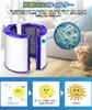 Replacement filters for Dyson air purifiers Integrated recycled glass HEPA and activated carbon filter with pollen and electrostatic HEPA dust