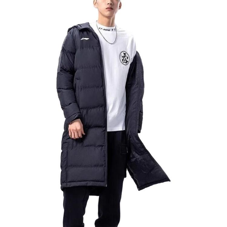 Li-Ning Li Ning Puffer Jacket Men's Black Unisex YFMT005-1
