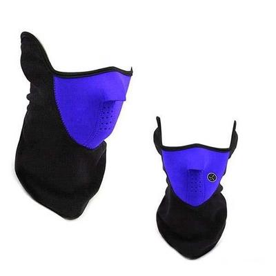 Warm Face Neck Mask Paintball Cycling Motorcycle Cold Weather Mask Blue_poi4936