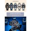 Curren Herrenuhr Blaues Zifferblatt Edelstahlarmband Datum Herren Business Herrenuhren Wasserdicht Luxus Herren Armbanduhren für Herren
