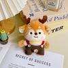 Plush Deer Doll Pendant With Adjustable Straps For Baby Room Decor