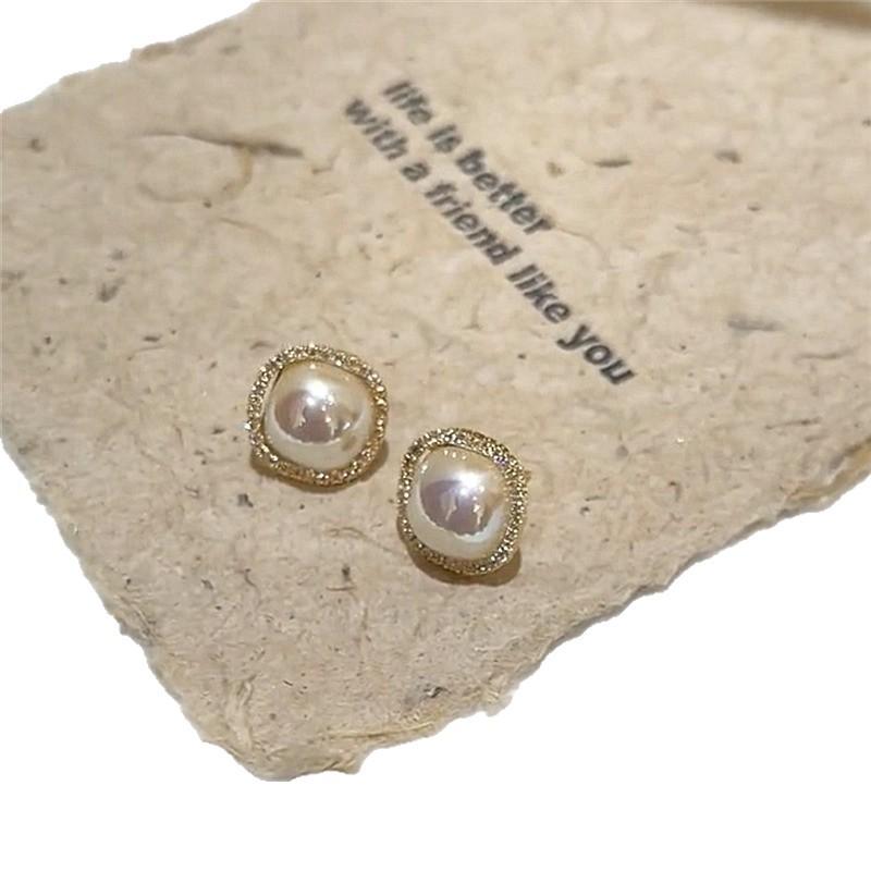 Square Retro High-end Earrings with Temperament