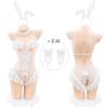 Sexy Lace Bare Chest Open Gear Tight Lace Bunny Sexy Uniform Seduction Suit Woman
