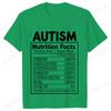 Female Clothing Autism Nutrition Shirt for Women Autism Awareness Month T-shirts Autism Quote Summer Tees Acceptance Y2k Tops