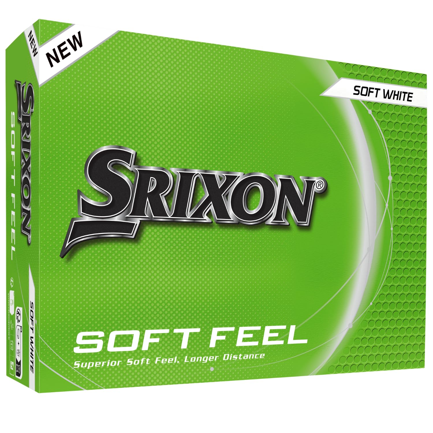 

Мячи для гольфа Srixon Soft Ultra Soft Durable, стабильная траектория, контролируемое вращение, превосходные ощущения, контроль, Feel_14 & & & Yellow/White