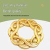 Zinc Alloy Kongming Puzzle Lock: Disentanglement Ring Educational Toy