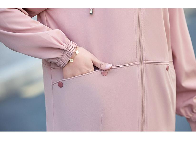 Modna Bluza z Kapturem na Jesień 2025 dla Kobiet w Średnim Wieku i Starszych - Codzienny i Wszechstronny Cienki Top