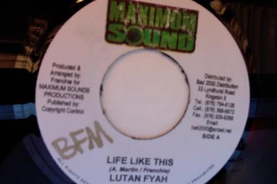 7-Zoll-Schallplatte LUTAN FYAH - Life Like This KEINE Maximale Lautstärke Jamaika Reggae Ska Dub Gebraucht