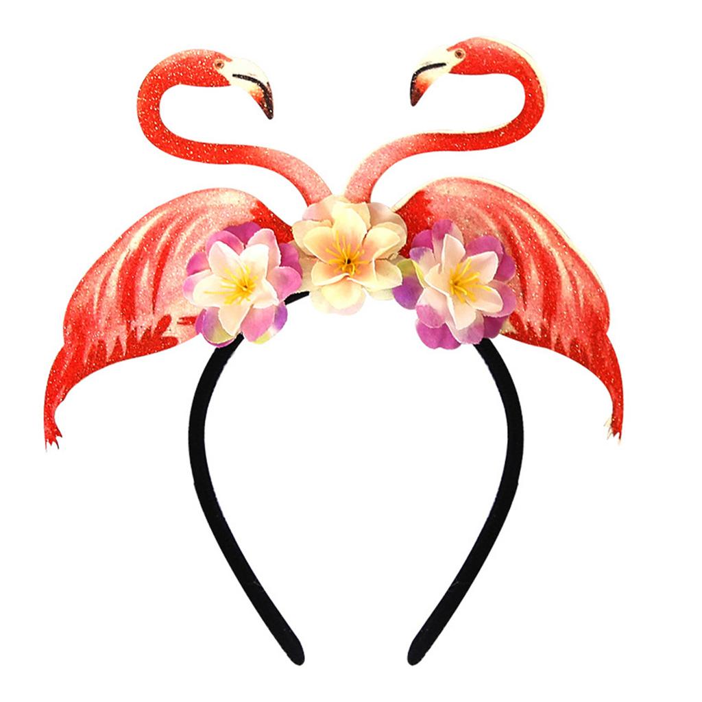 Headdress Luau Headwear for Tropical Hawaii Party for Stall Market Summer Headband Luau Headwear Selfie Props