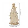 Elegante Statuetta Storica da Tavolo Vecchio Mondo Vintage Decorativa
