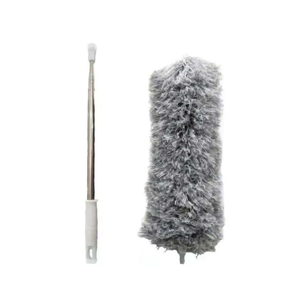 Long Handle Microfiber Duster Brush - Magic Cleaning Tool for Sofa Bed Furniture, Extendable Home Dusting Kit with Soft Bristles