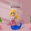 Seashell Mermaid DIY Fish Tank Ornament - Ocean Landscape Doll Accessory