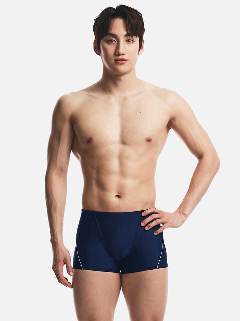 BARREL Basic 2-Part Jammer Swimsuit Navy (B6Smsms105Nav)
