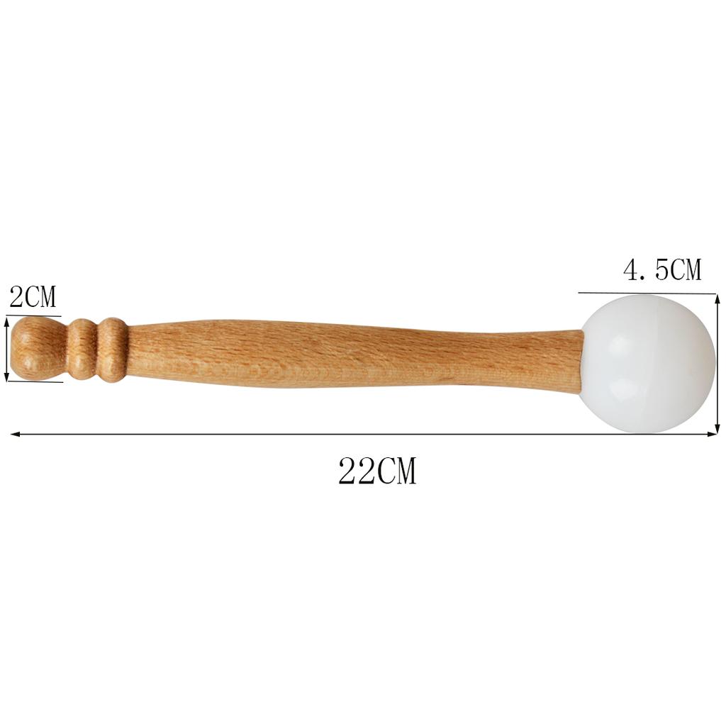 IRIN Rubber Mallet for Crystal Bowl Buddha Sound Bowl Mallet Yoga Meditation Crystal Bowl Mallet Percussion Accessories