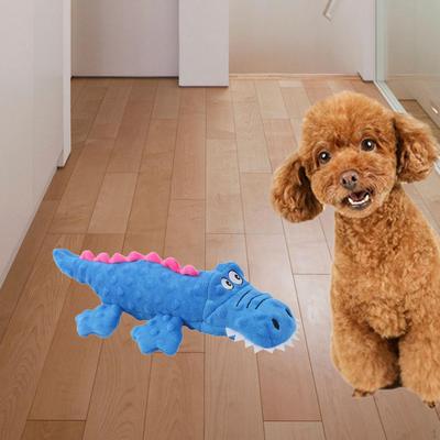 Dog Chew Toy for Interactive Play - Tough and Long- Squeaker Small, Medium, Large Dogs