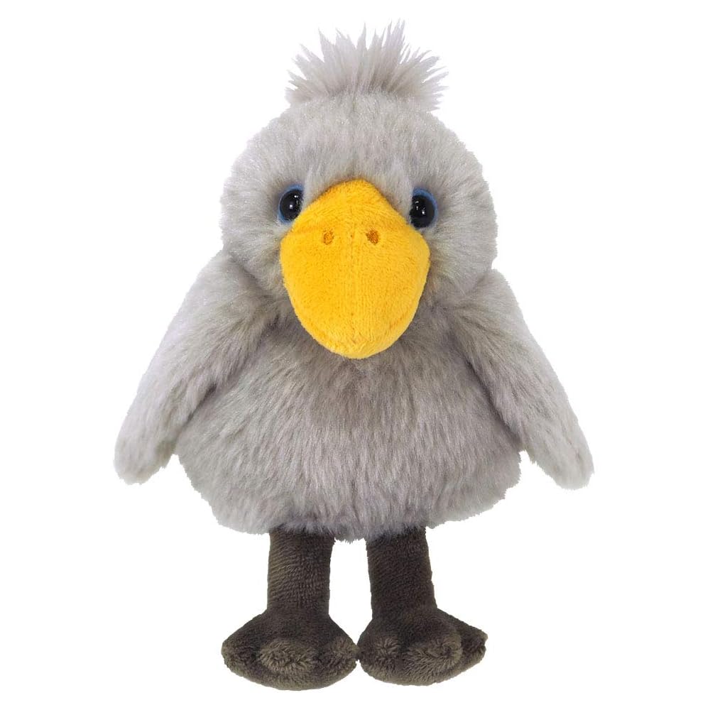 Sanlemon Fluffies Shoebill Plush Toy 12.6x7.2x15.6cm Animal Stuffed Animal P-7022