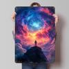 Universum Exploration Poster Benutzerdefinierte Wandkunst Vintage Metallschilder Retro Blechschild für Man Cave Gaming Zimmer Dekoration Zuhause