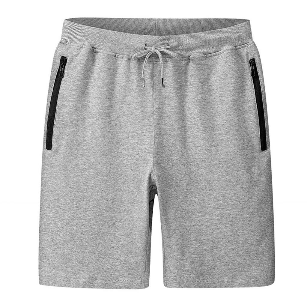 Men's Casual Workwear Distressed Drawstring Multi-pocket Straight-leg Trousers