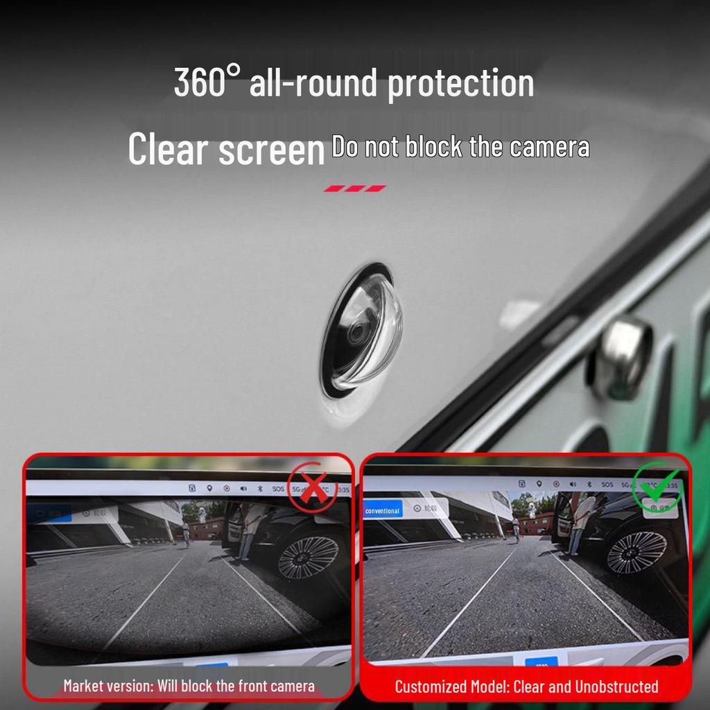 Universal 360° Camera Protector for Cars - Anti-Scratch, Anti-Sand