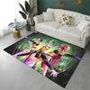 Kpop Demon Hunter Rumi Mira Zoey Cartoon Group Carpet Rug for Playroom Bedroom Living Room Sofa Home Decor,Area Rug Non-slip