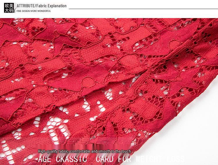 Vestido Cheongsam Étnico de Talla Grande con Cuello en V y Cintura Elástica - Estilo Retro Bohemio para Primavera y Otoño