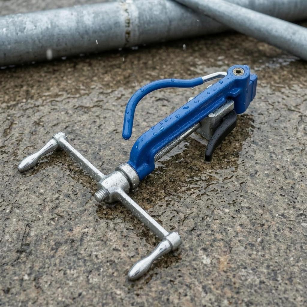 Screw Strapping Tool Threaded Mechanism Tie Band Tensioner HandOperated Manual Tightening