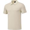 Outdoor Series Casual Breathable Quick-Dry Short Sleeve Polo Shirt Men Tops Twilight-Khaki P225M052-04CH